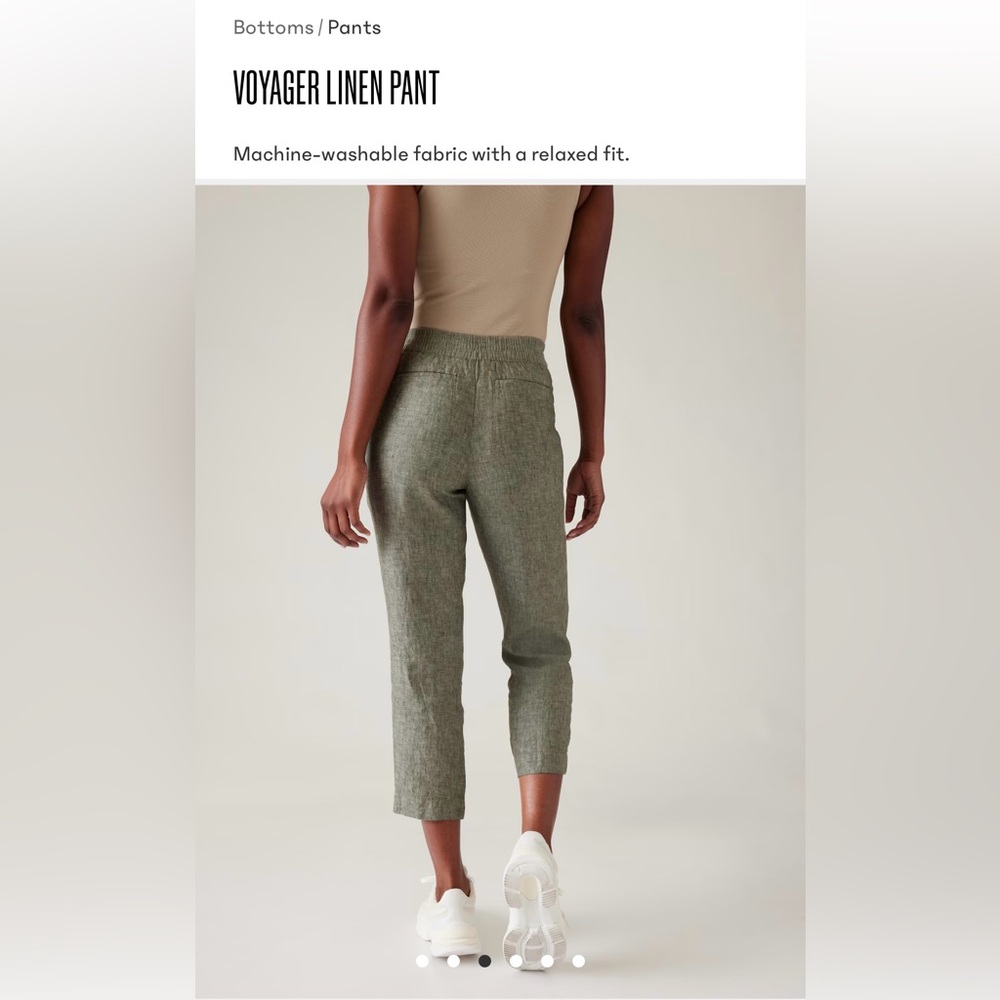 Athleta Voyager Linen Pant